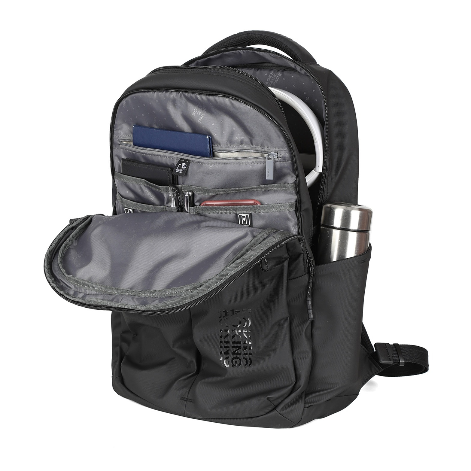 Zaino unisex Astria Prime - Poliestere - Casual - Con Zip - 31.0 x 46.0 x 14.0 cm