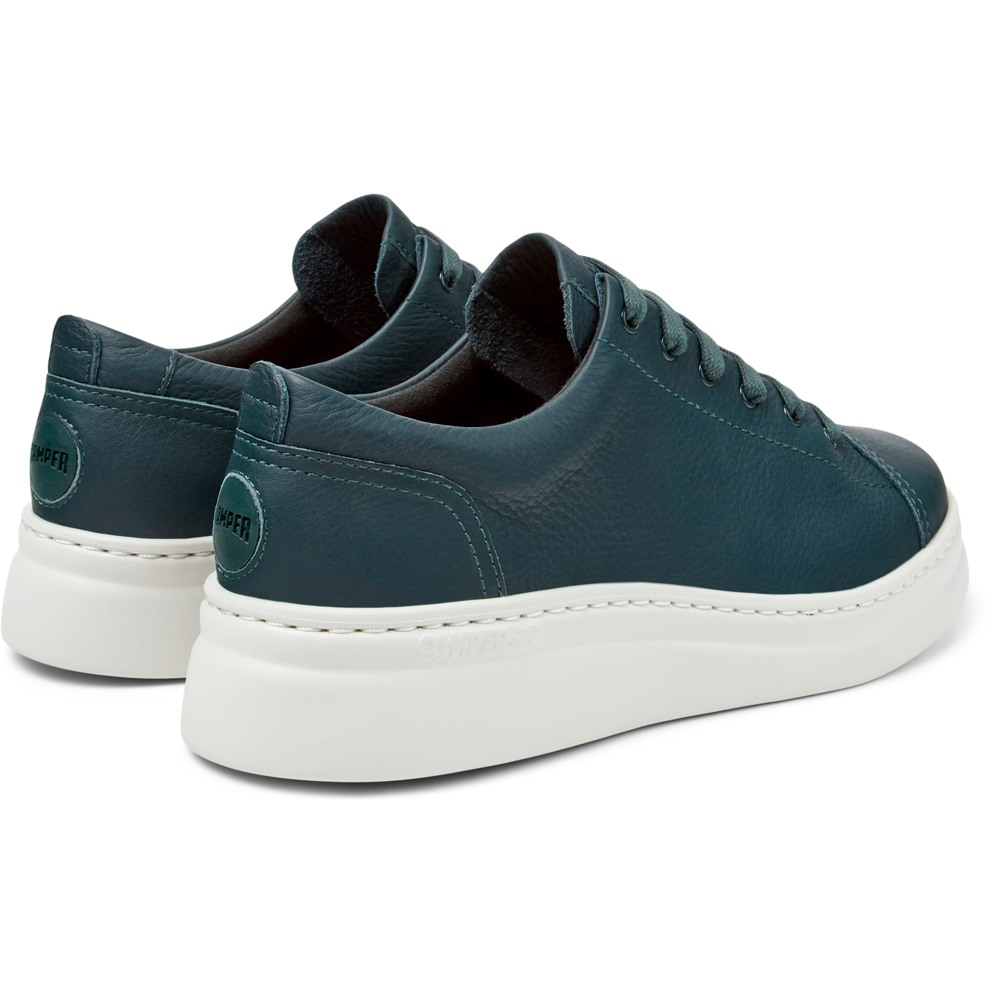 Zapatillas - CAMPER Runner Up - Verde - Cuero liso