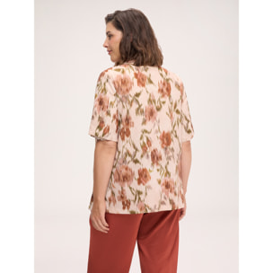 Fiorella Rubino - Giacca stampata - Beige