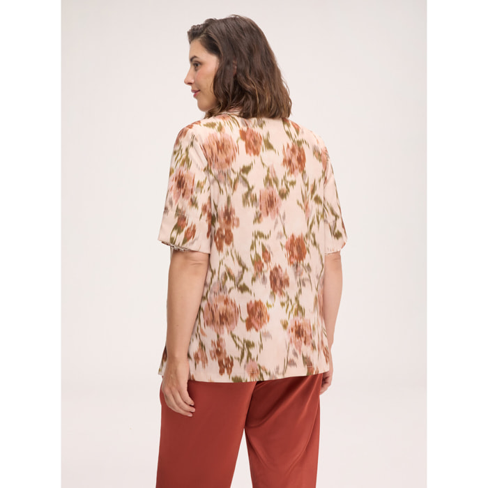 Fiorella Rubino - Giacca stampata - Beige