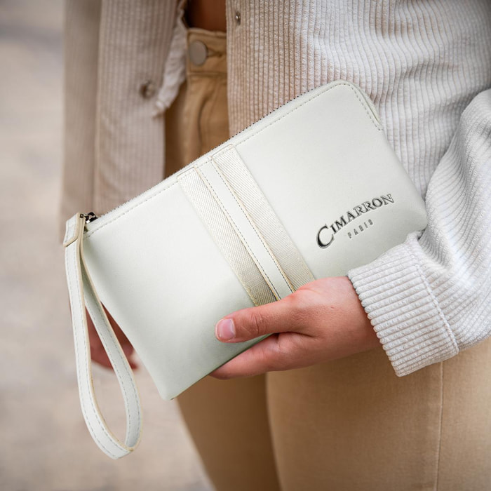 Cartera De Mano Mujer Sint Cimarron Jenison Blanco