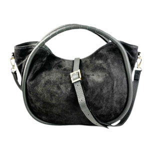 Bolso Hobo Cheval Firenze Grace Mini F/W Gris