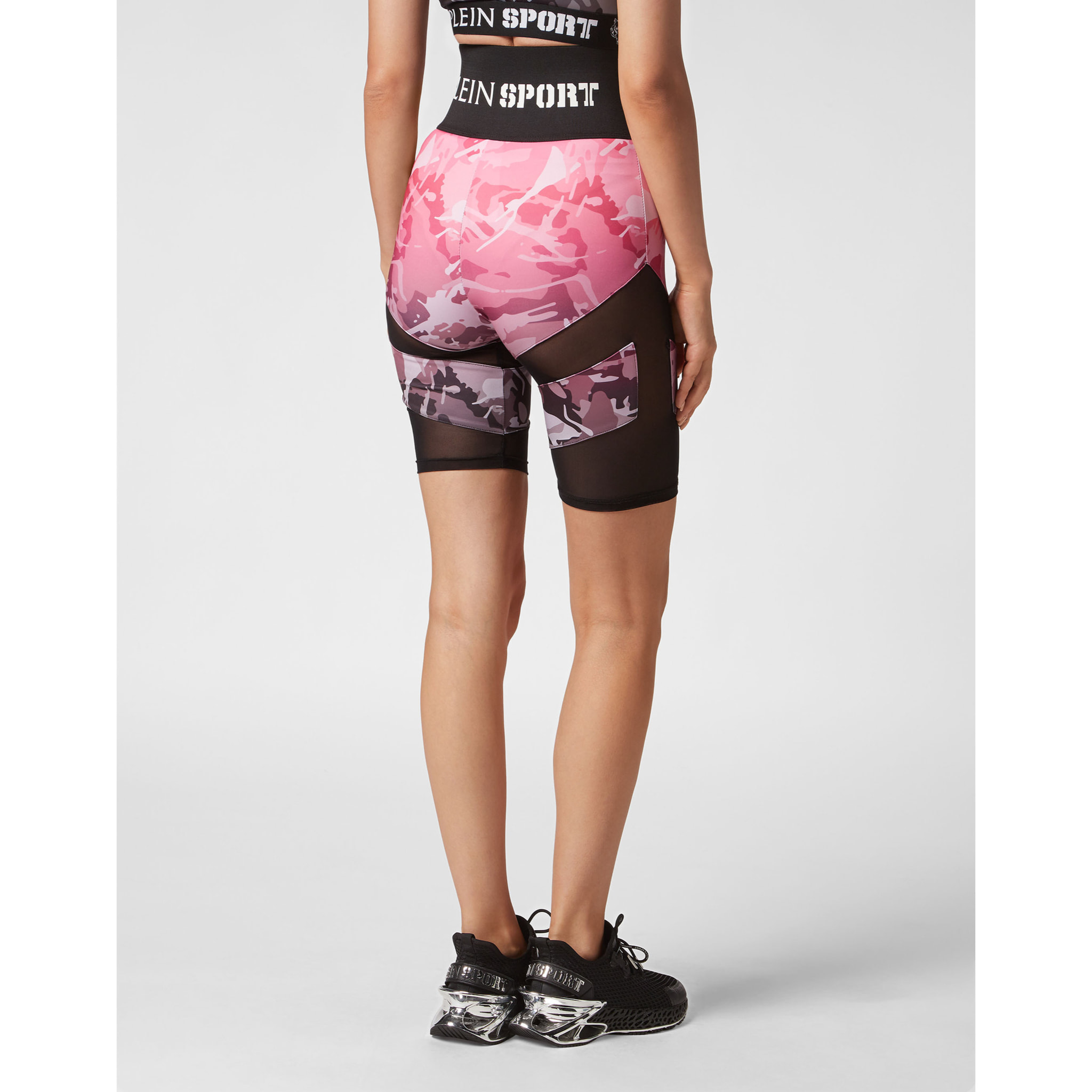 PLEIN SPORT Sport Leggings CAMOUFLAGE