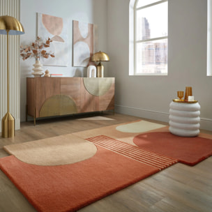 Tapis pure laine LOZENGE