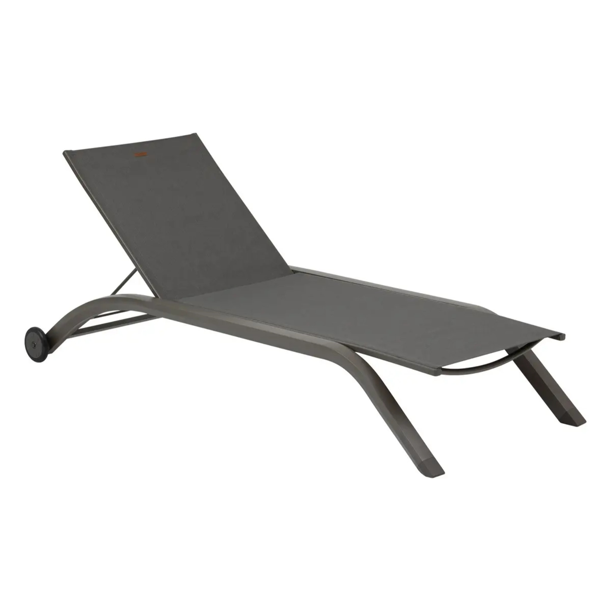 Transat "Jimani" anthracite & graphite 2 roues en aluminium et texaline