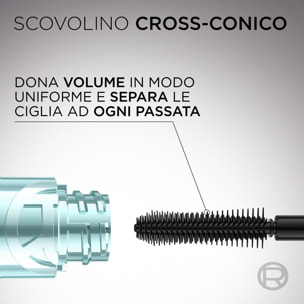 Mascara Nero Paradise Big Deal Waterproof Volumizzante Allungante Modulabile per uno Sguardo Intenso