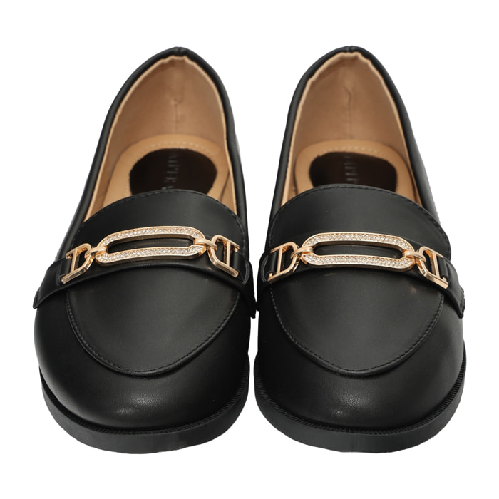 Mocassini con accessorio - tacco 2,5 cm