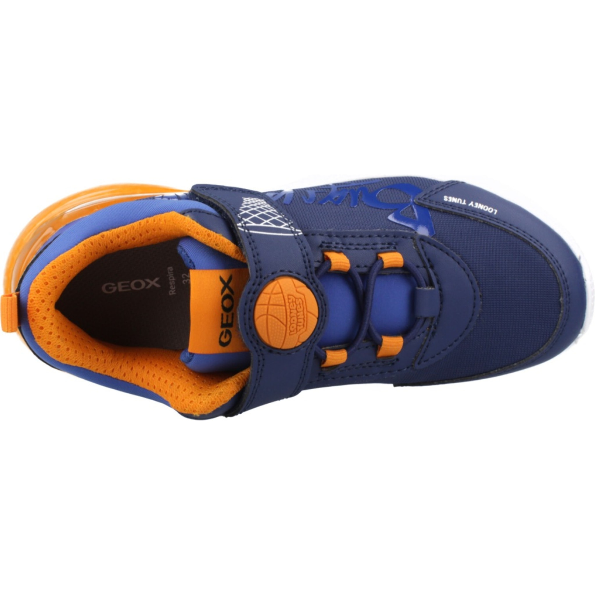 Zapatillas Niño de la marca GEOX  modelo J ACTIVART ILLUMINUS AZUL