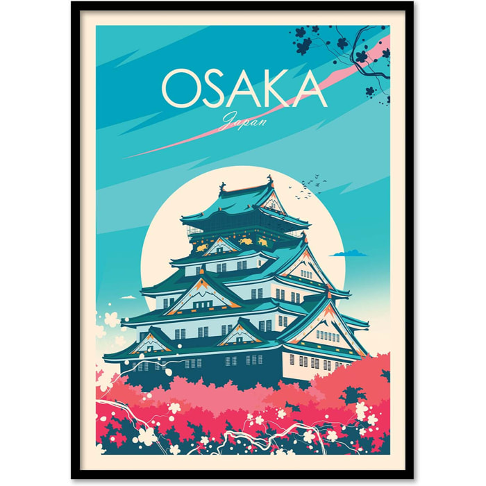 Affiche - Osaka Japan - Studio Inception