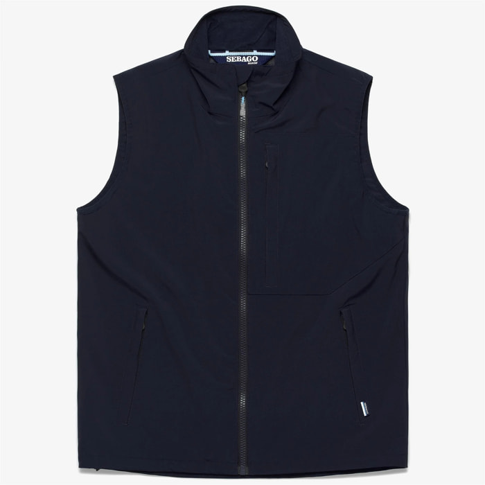 Sebago - Giacche Uomo Donna Blu - Crew Vest