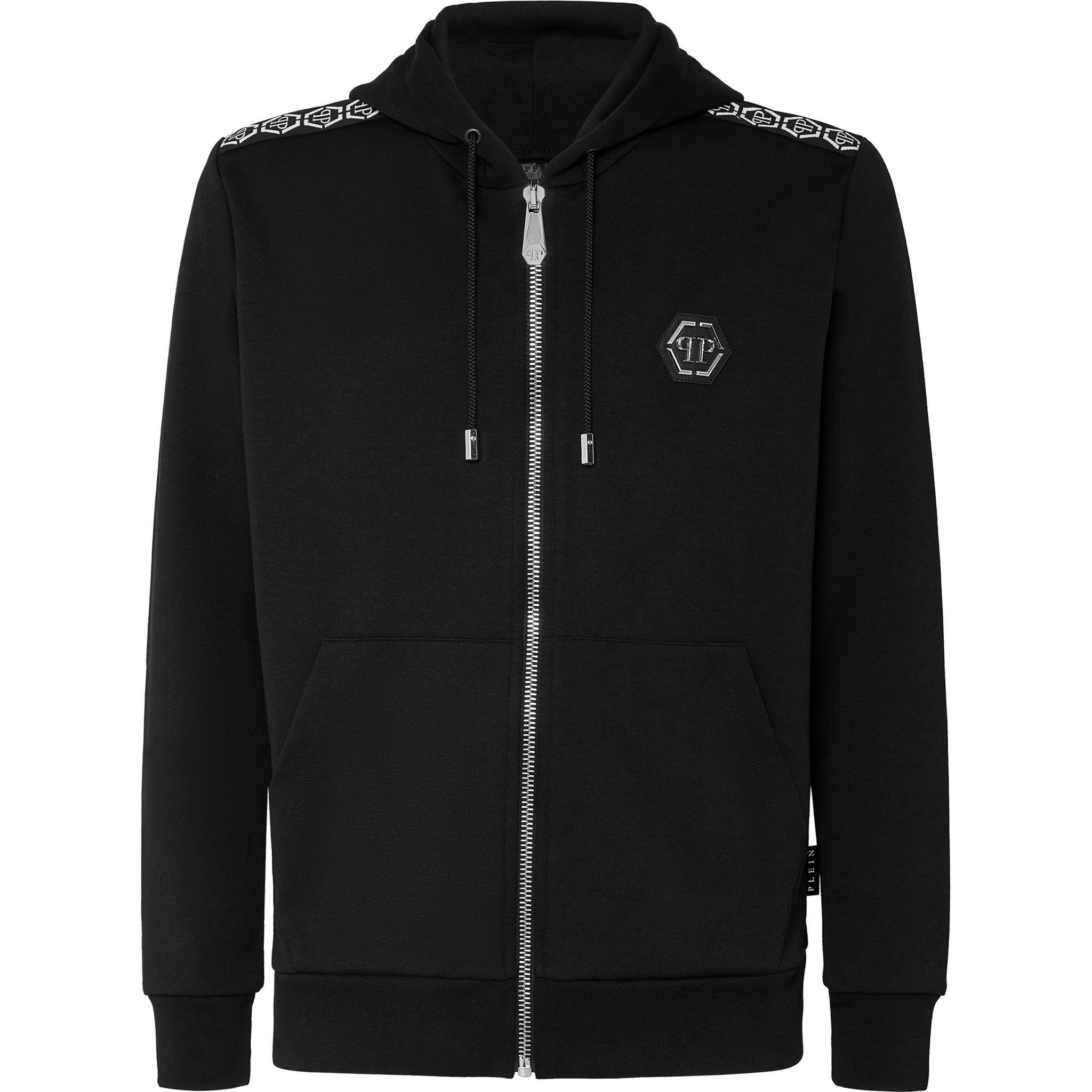 PHILIPP PLEIN Hooded Sweatjacket