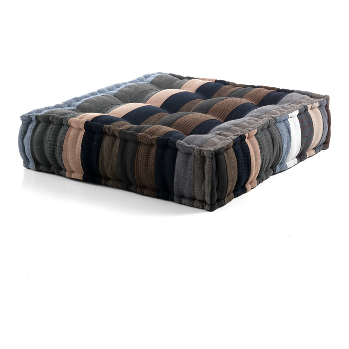 Tomasucci Pouf carré YARA STRIPES Multicolore