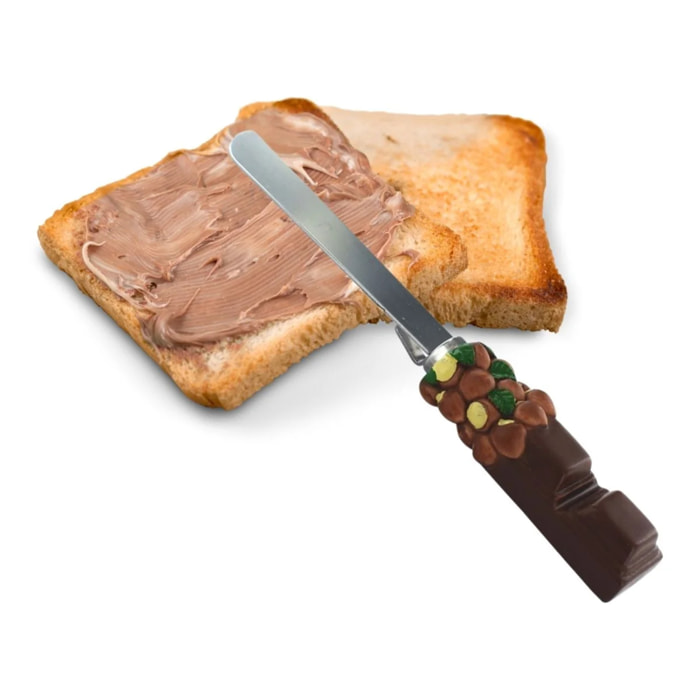 Set de 4 ustensiles de cuisine spatule pour pâte à tartiner et spatule Fackelmann Display