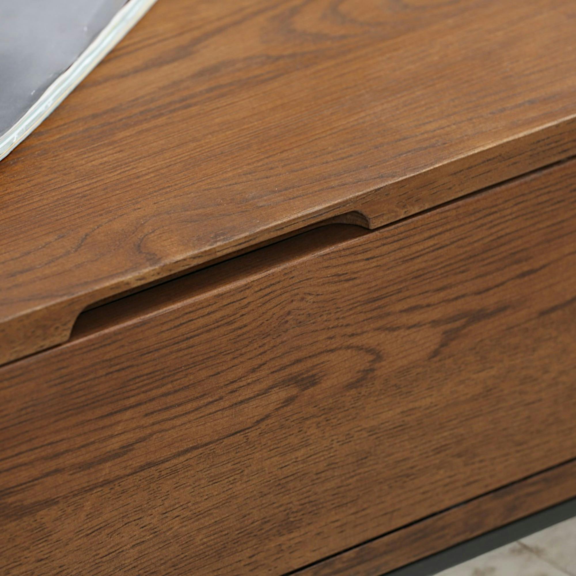 Table basse plateau relevable en chêne OKA