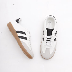 SNEAKERS FLAT BIANCO