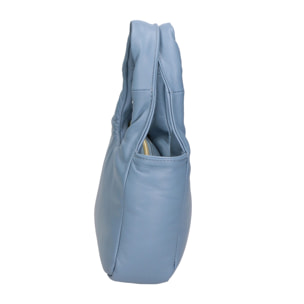 Borsa a mano da donna - Modello Virna - Vera Pelle - 17.0 x 24.0 x 8.0 cm