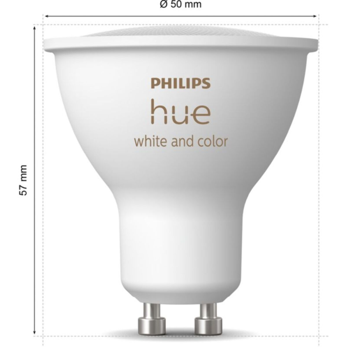 Pack PHILIPS HUE Kit de démarrage GU10x3+télecommande