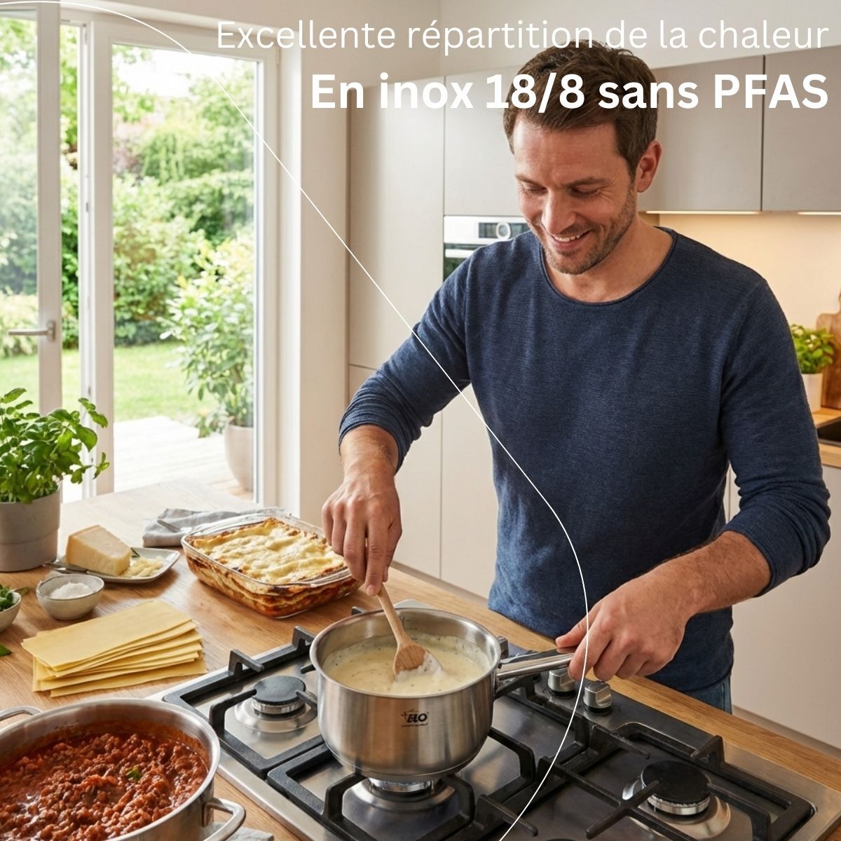 Casserole en inox Elo Profi Cuisine