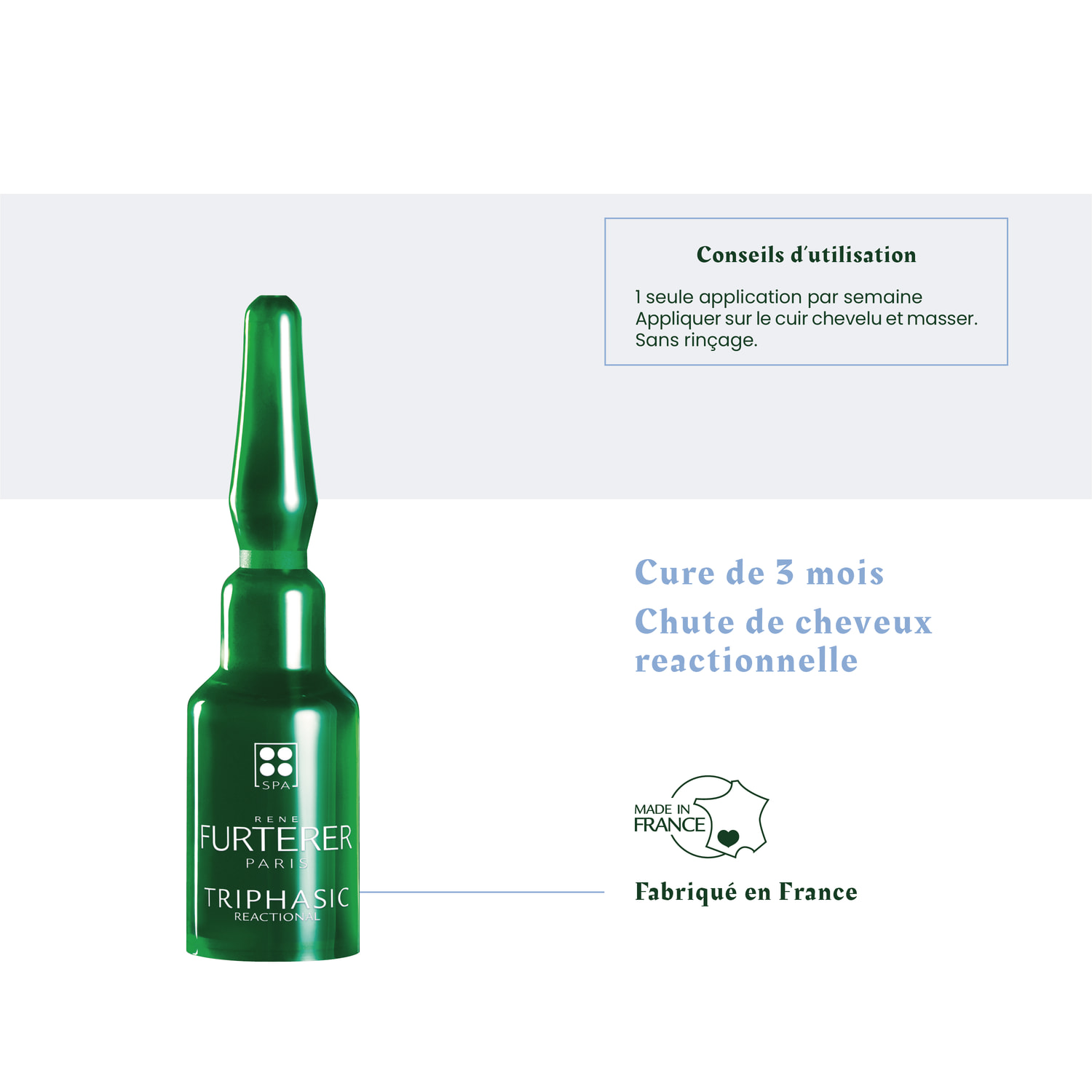 Triphasic Reactional  - Rituel Anti-Chute - Coffret 12 Ampoules