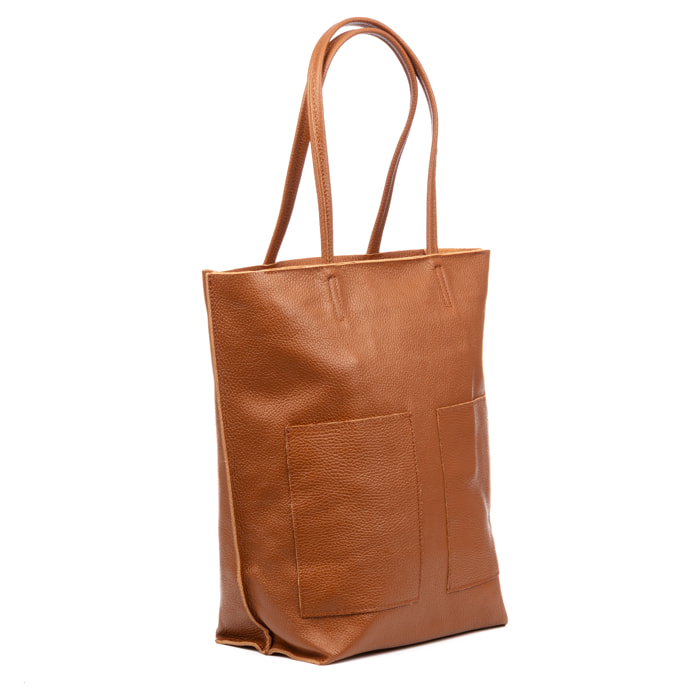 Baranello bolso de hombro mujer. Piel auténtica Dollaro.