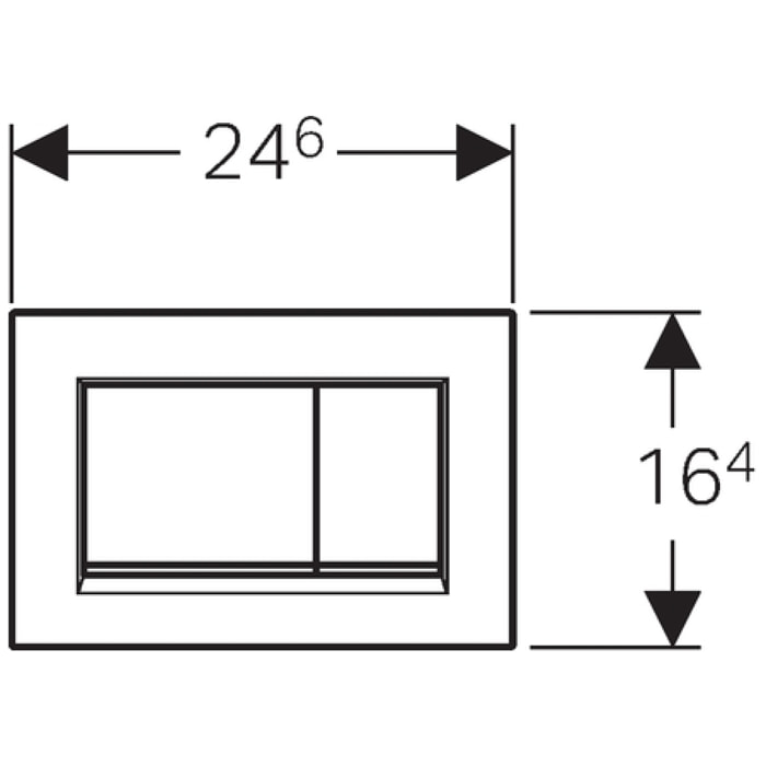 Sigma 30 blanc/doré (115.883.KK.1)