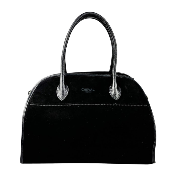 Bolso de hombro Cheval Firenze Benny F/W Negro