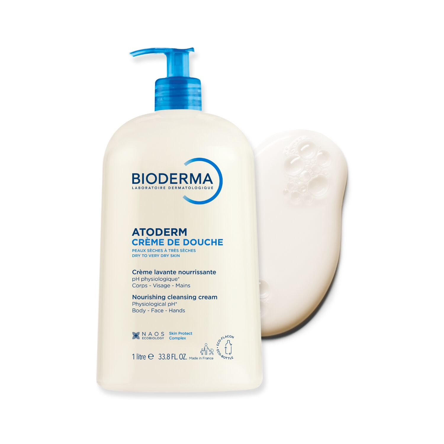 Atoderm Crème de Douche - Peaux Sensibles Normales à Sèches