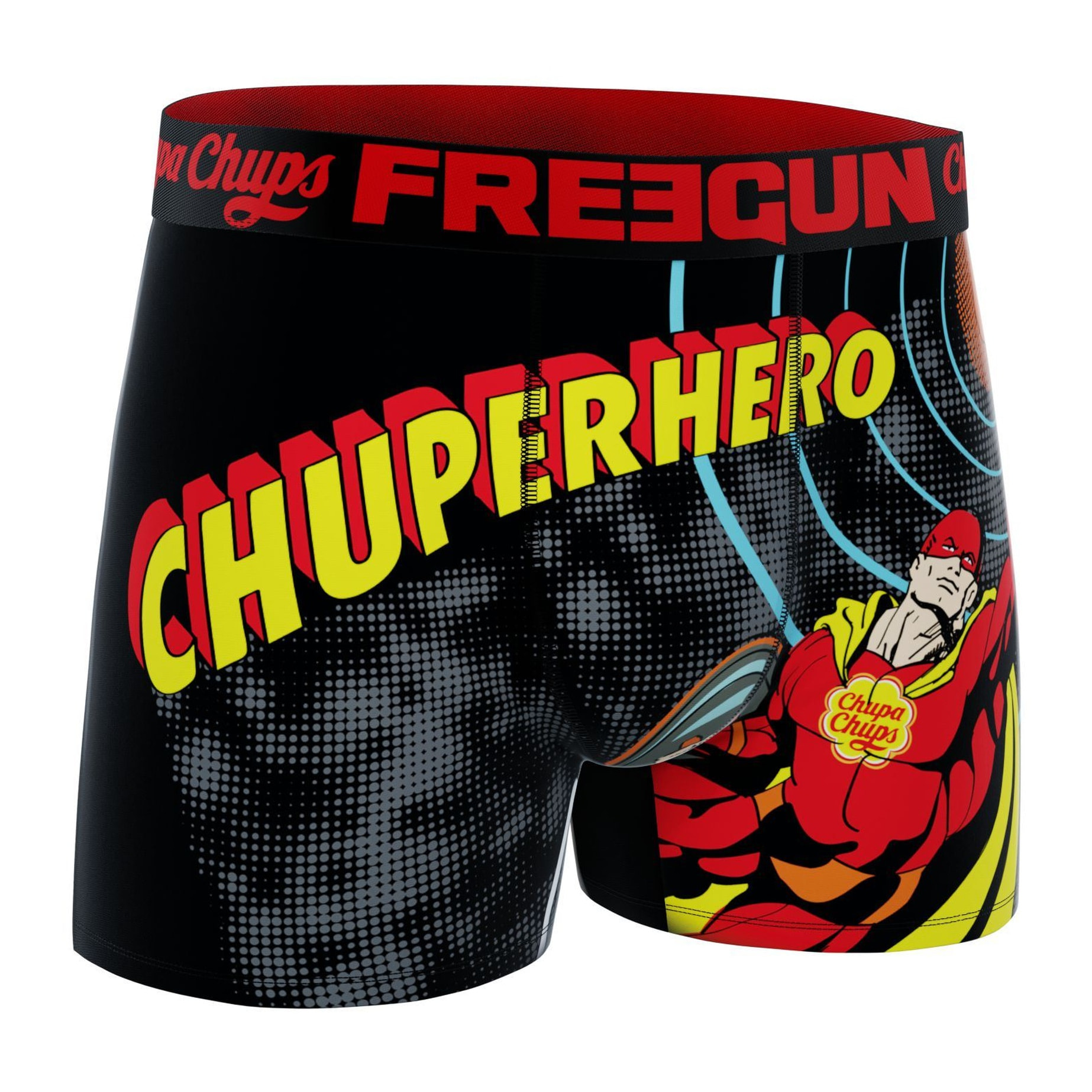 calzoncillo bóxer chupa chups-hero para hombre microfibra