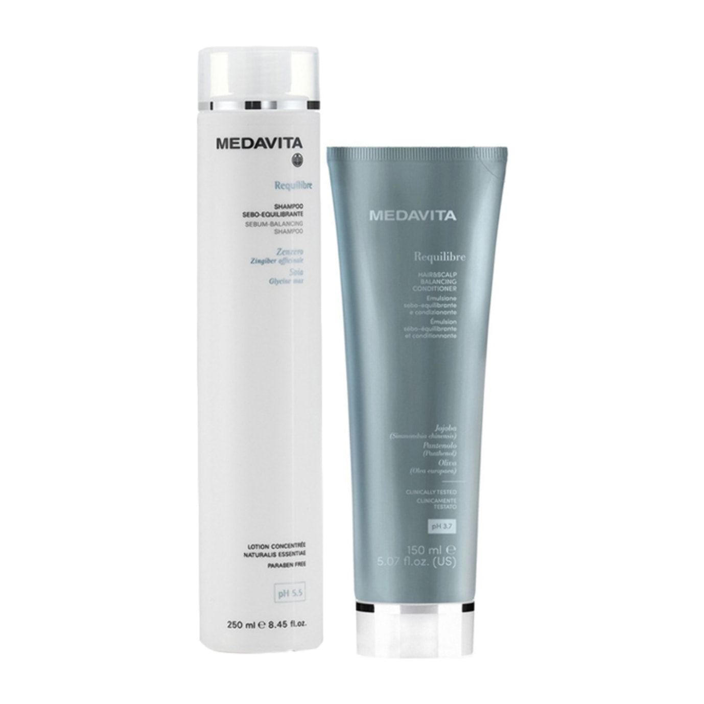 MEDAVITA Kit Requilibre Shampoo 250ml + Conditioner 150ml