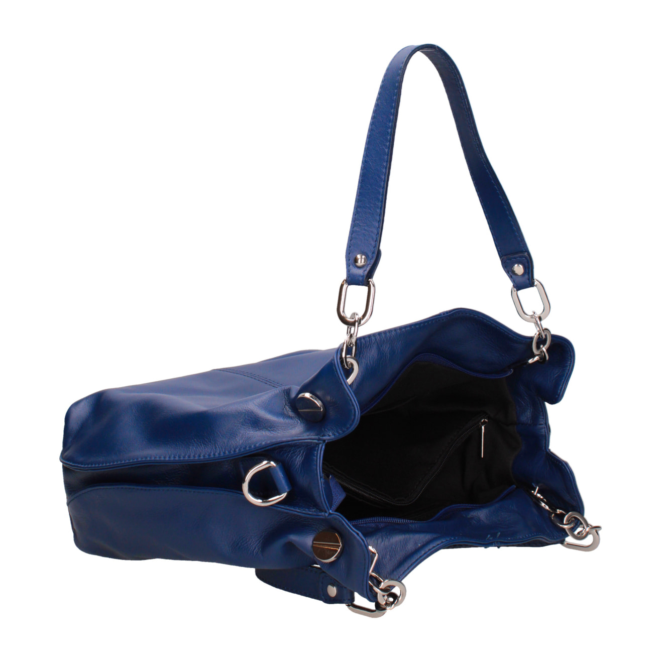 Borsa a mano da donna Made in Italy - Modello Ereba - 100% pelle - 38.0 x 30.0 x 12.0 cm