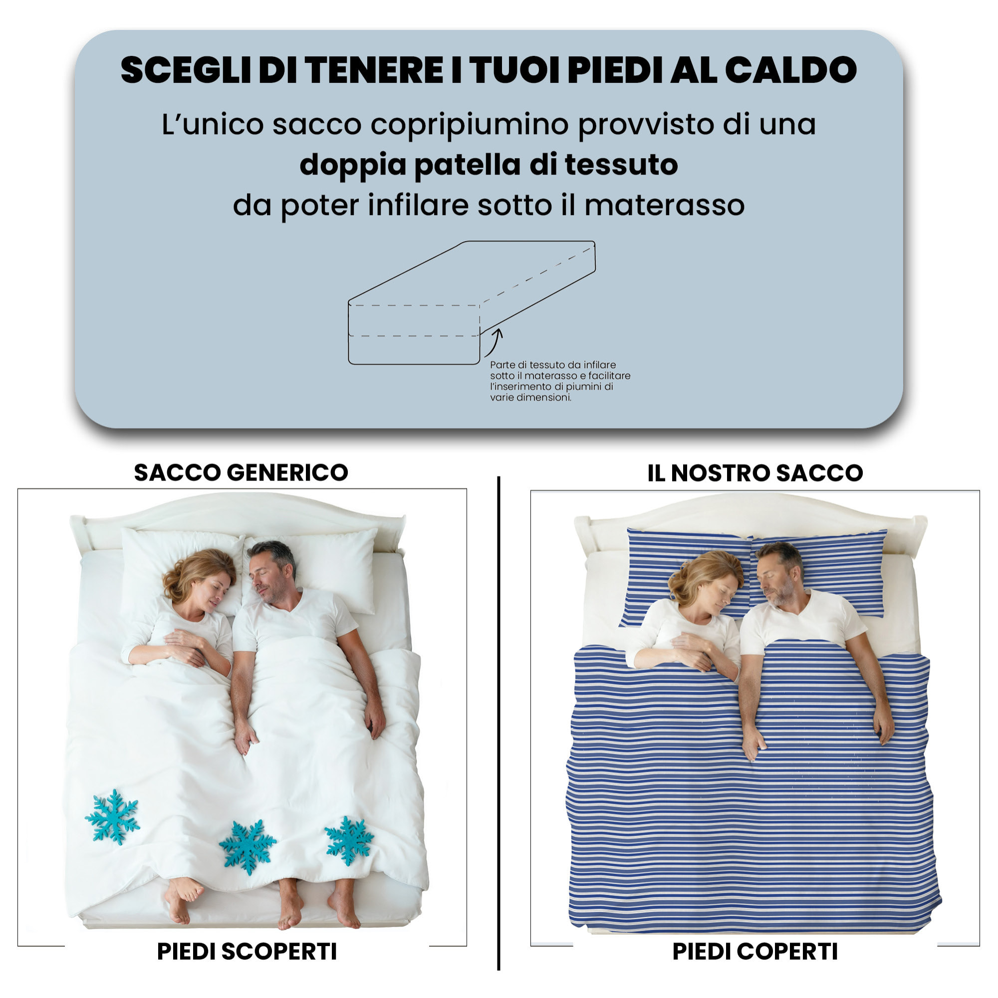 PARURE COPRIPIUMINO IDA, 100% Cotone - CRONO