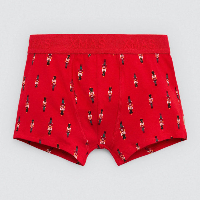 Disegno di Natale del pugile per bambini