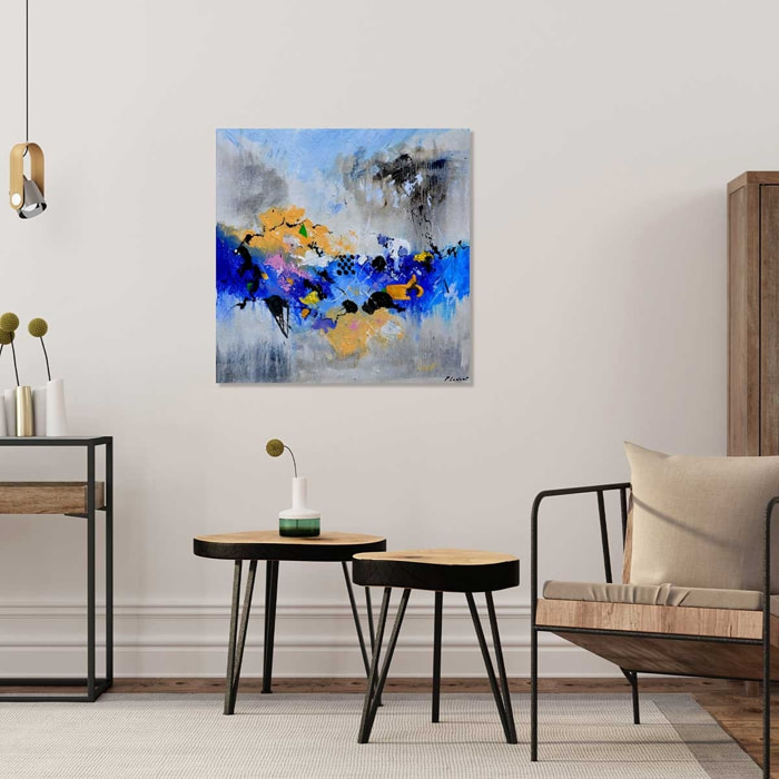 Tableau abstrait virgule Toile imprimée