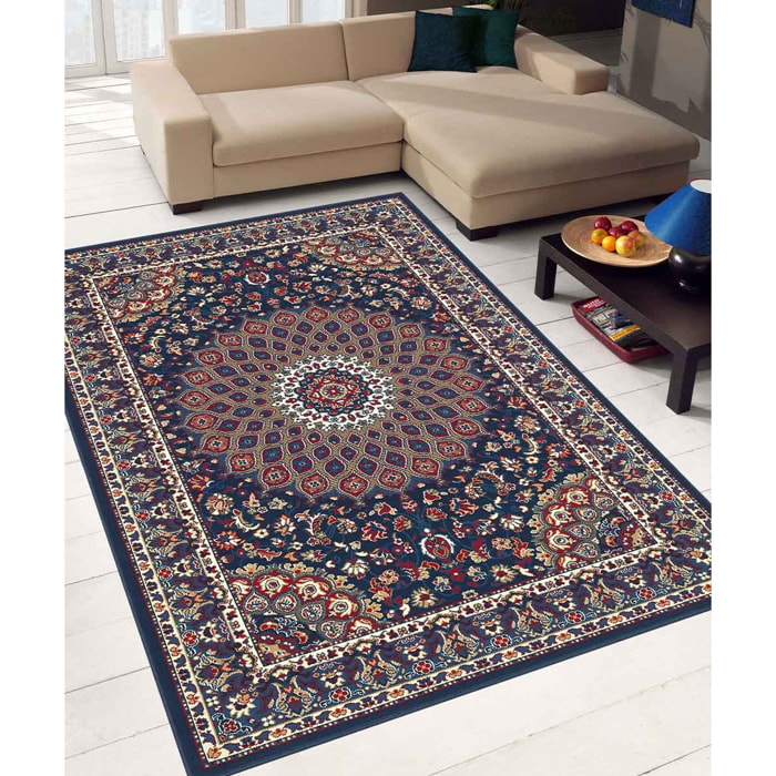Tappeto Stile Persiano Blu