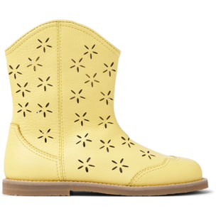 Botas - CAMPER Savina Twins - Amarillo - Cuero liso