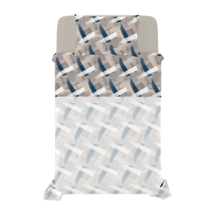 COMPLETO LETTO FANTASY PIAZZA E MEZZA - 100% MICROFIBRA