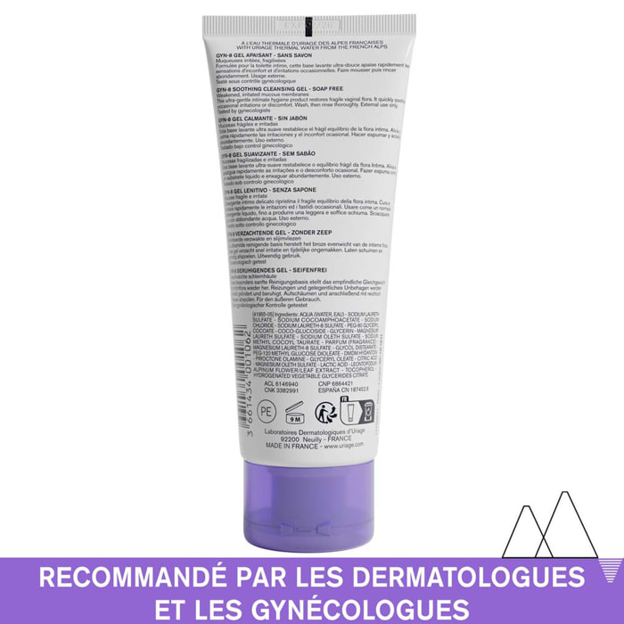 Gyn-Phy - Gyn-8 Gel Apaisant - Hygiène Intime 100 ml