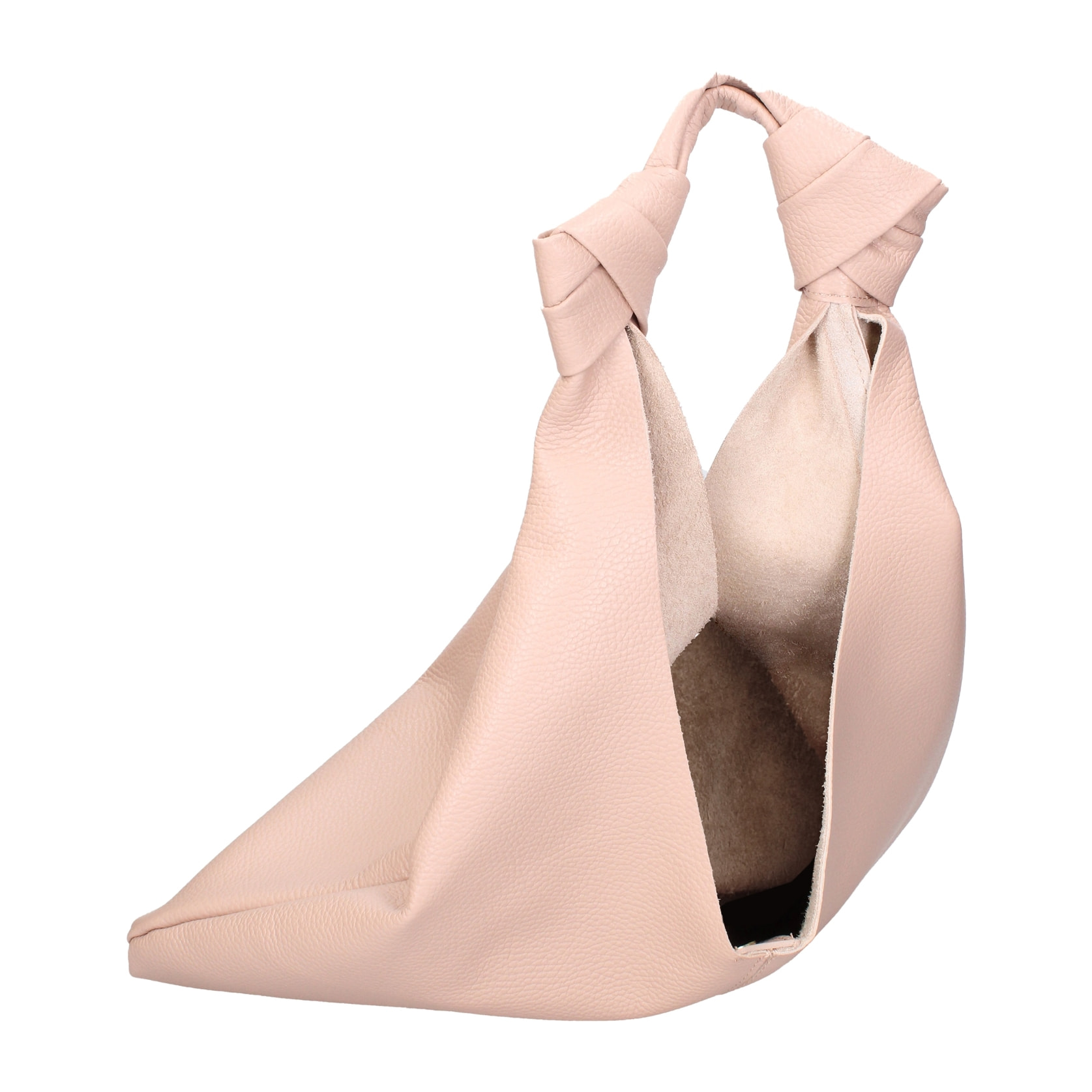 Borsa a spalla da donna In Vera pelle Made in Italy 40x42x2 cm