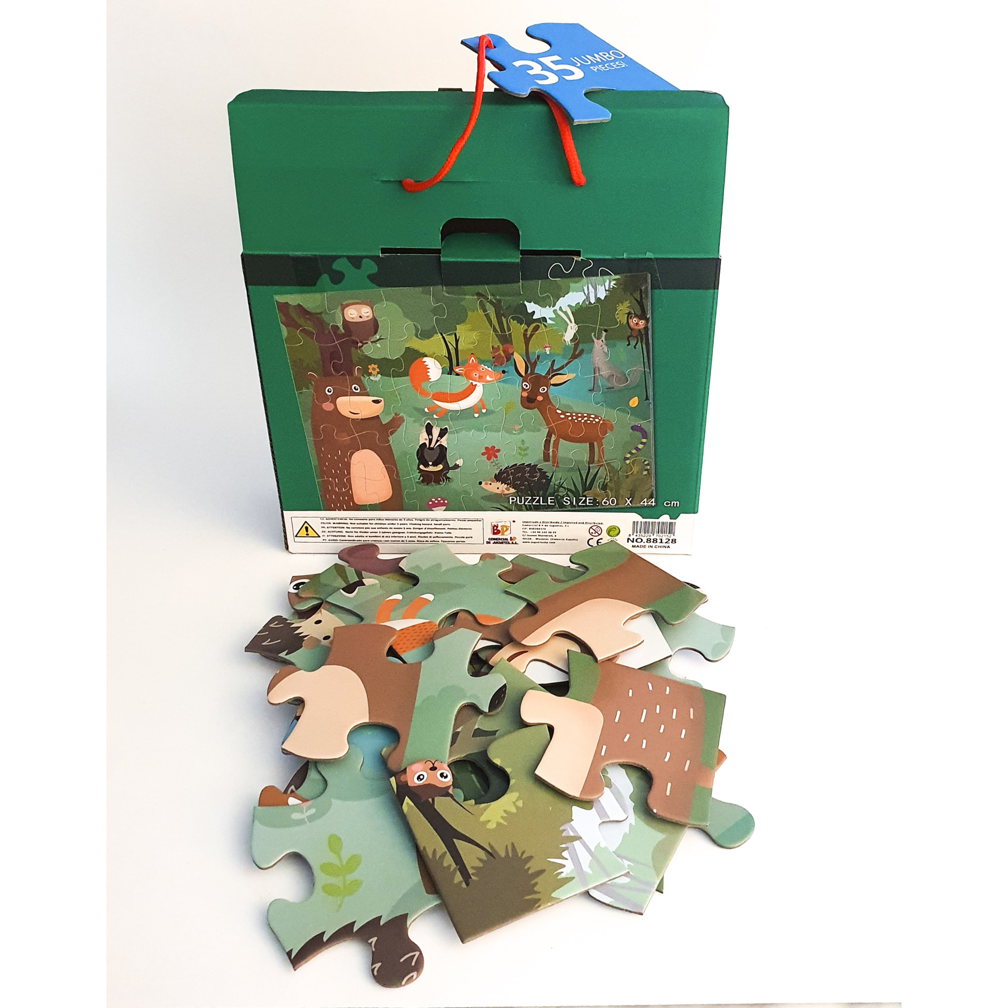 PUZLE DE 35 PIEZAS: EN EL BOSQUE