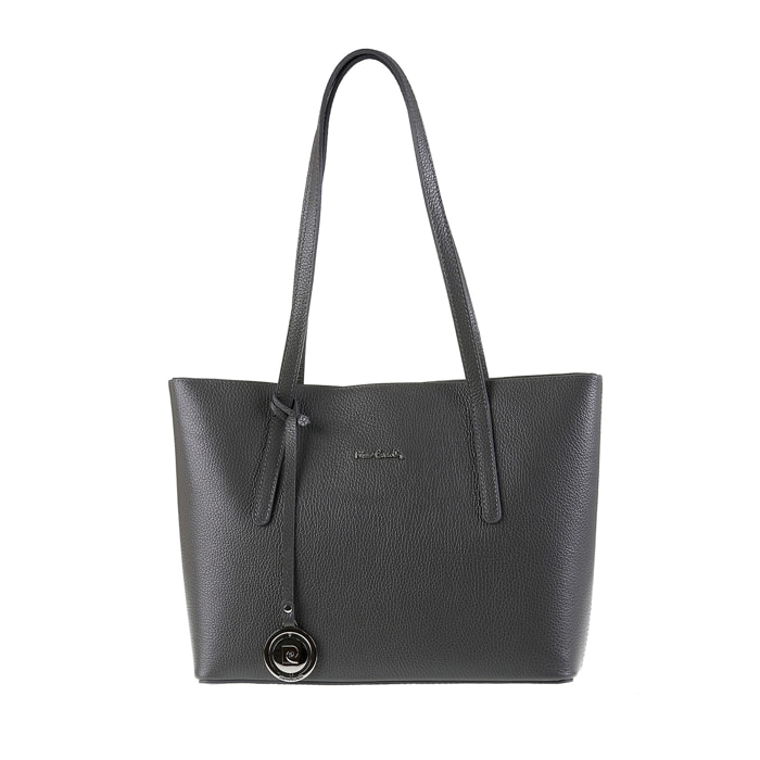 Borsa a spalla da donna Made in Italy - Modello Elowen Lux - 100% pelle - 38.0 x 25.5 x 12.5 cm