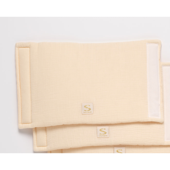 Protections de barreaux de lit en coton