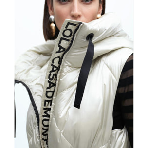 Gilet Imbottito con Cappuccio