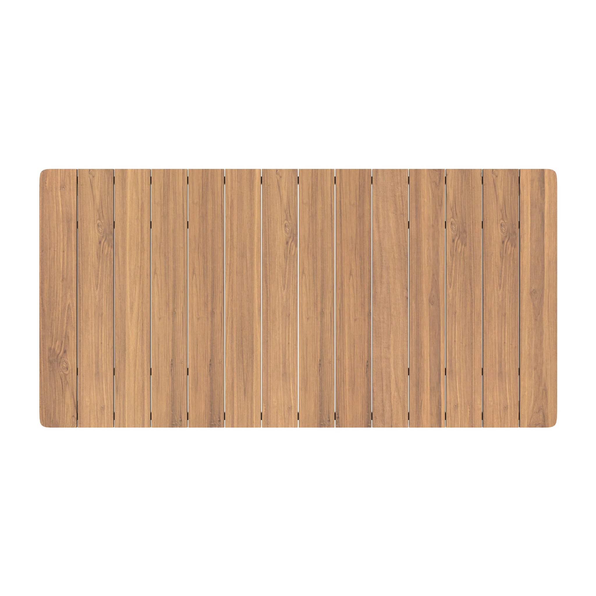 Table et chaises de jardin 8 personnes en teck massif - Kora