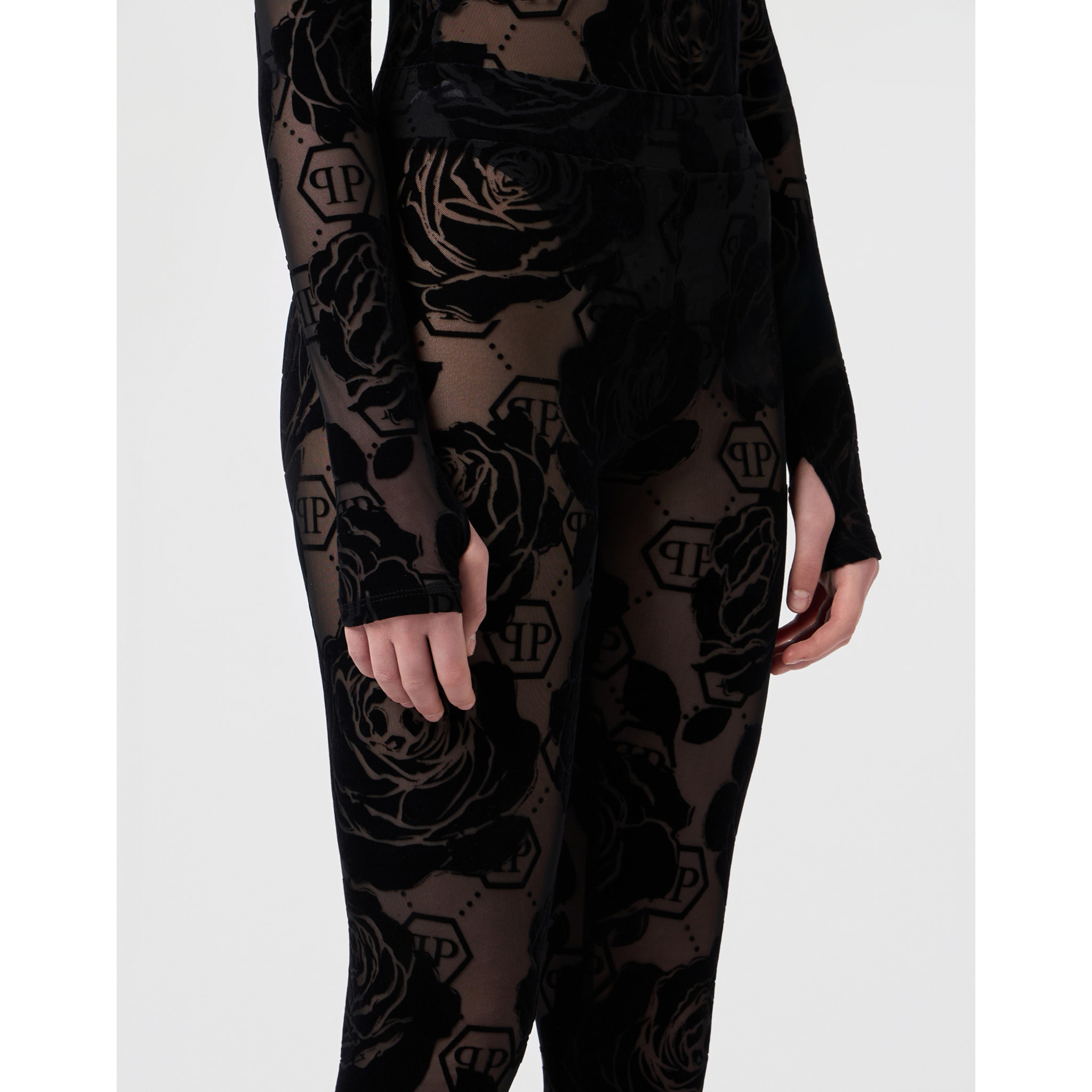 PHILIPP PLEIN Leggings deportivos MONOGRAM
