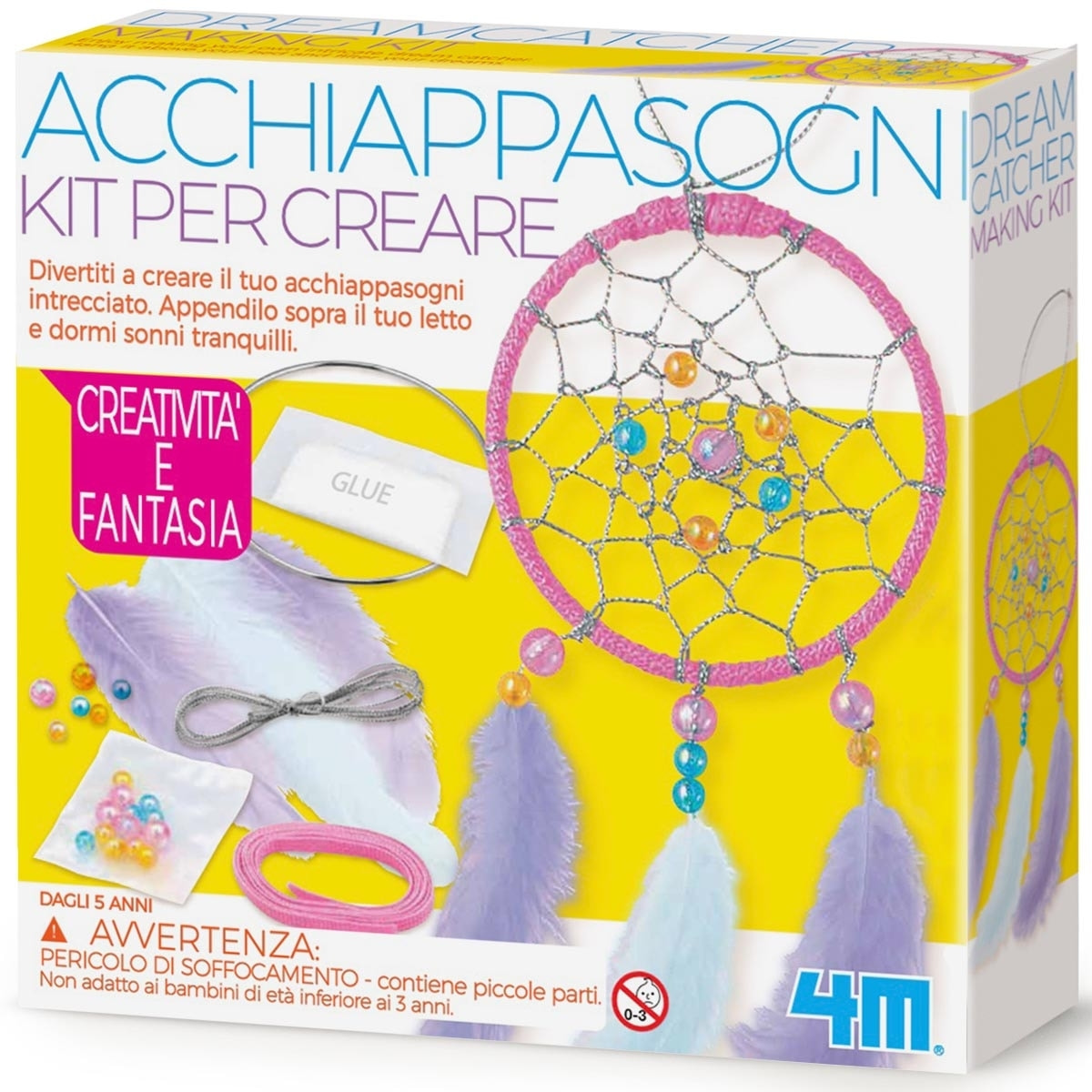 Creatività e Fantasia- Acchiappasogni Kit per Creare