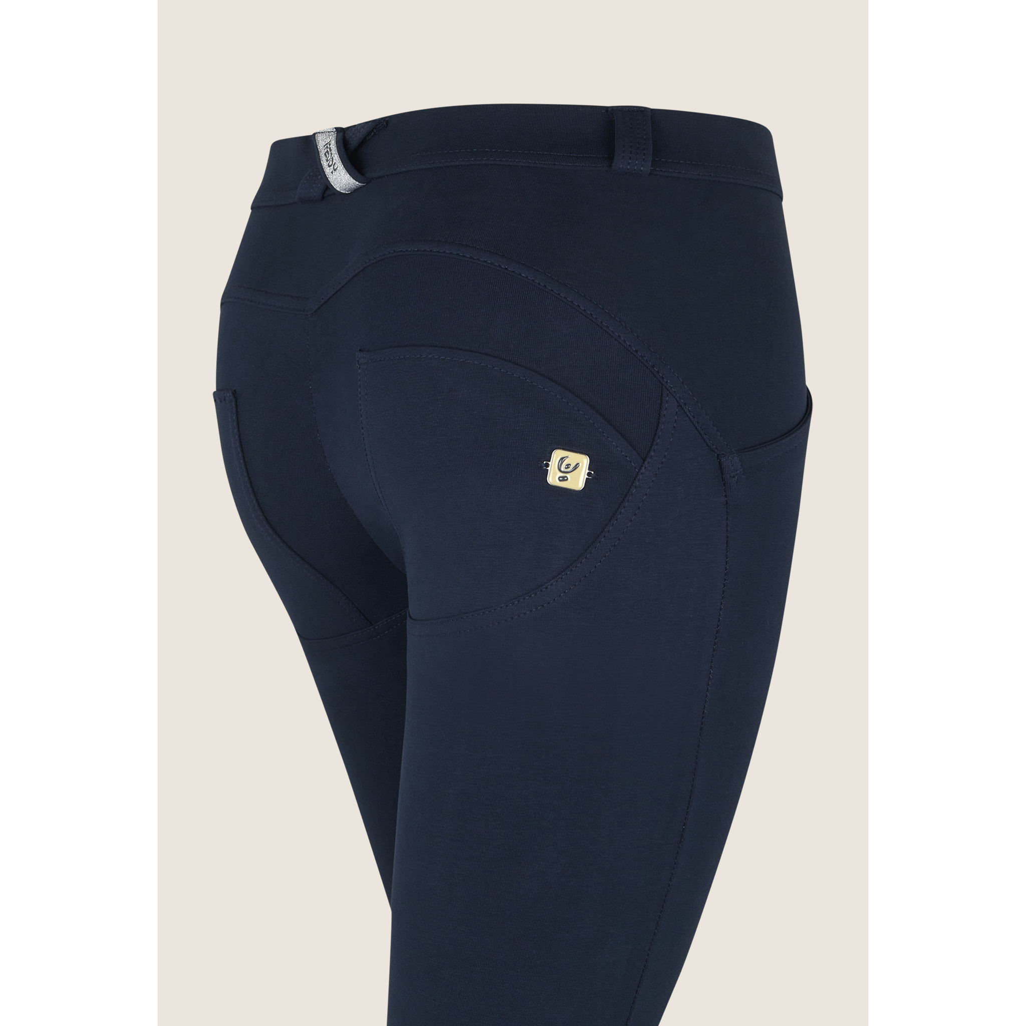 Pantaloni push up WR.UP® 7/8 superskinny cotone organico