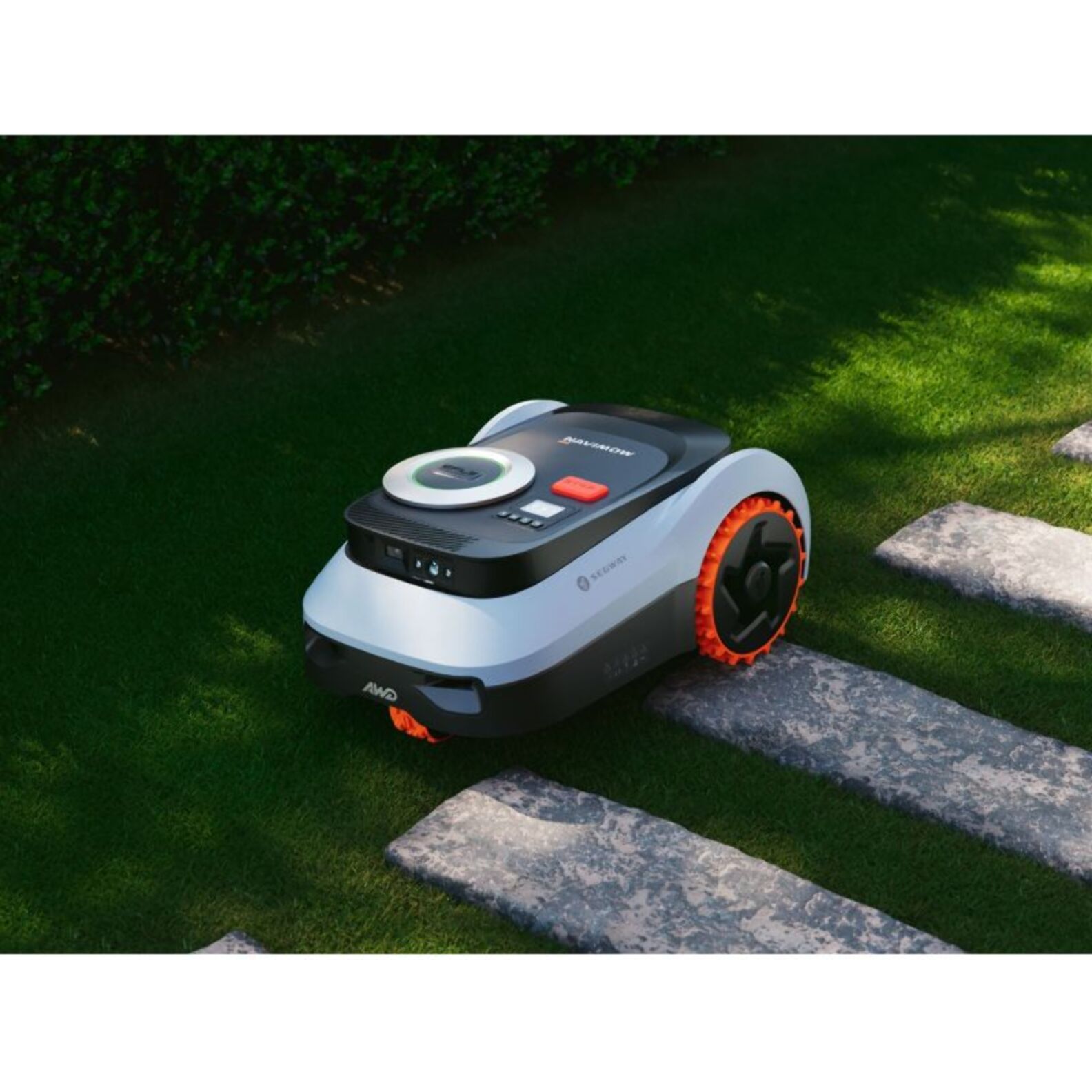 Robot tondeuse NAVIMOW i210E LIDAR PRO EU sans fil périphérique, 1000 m² de superficie