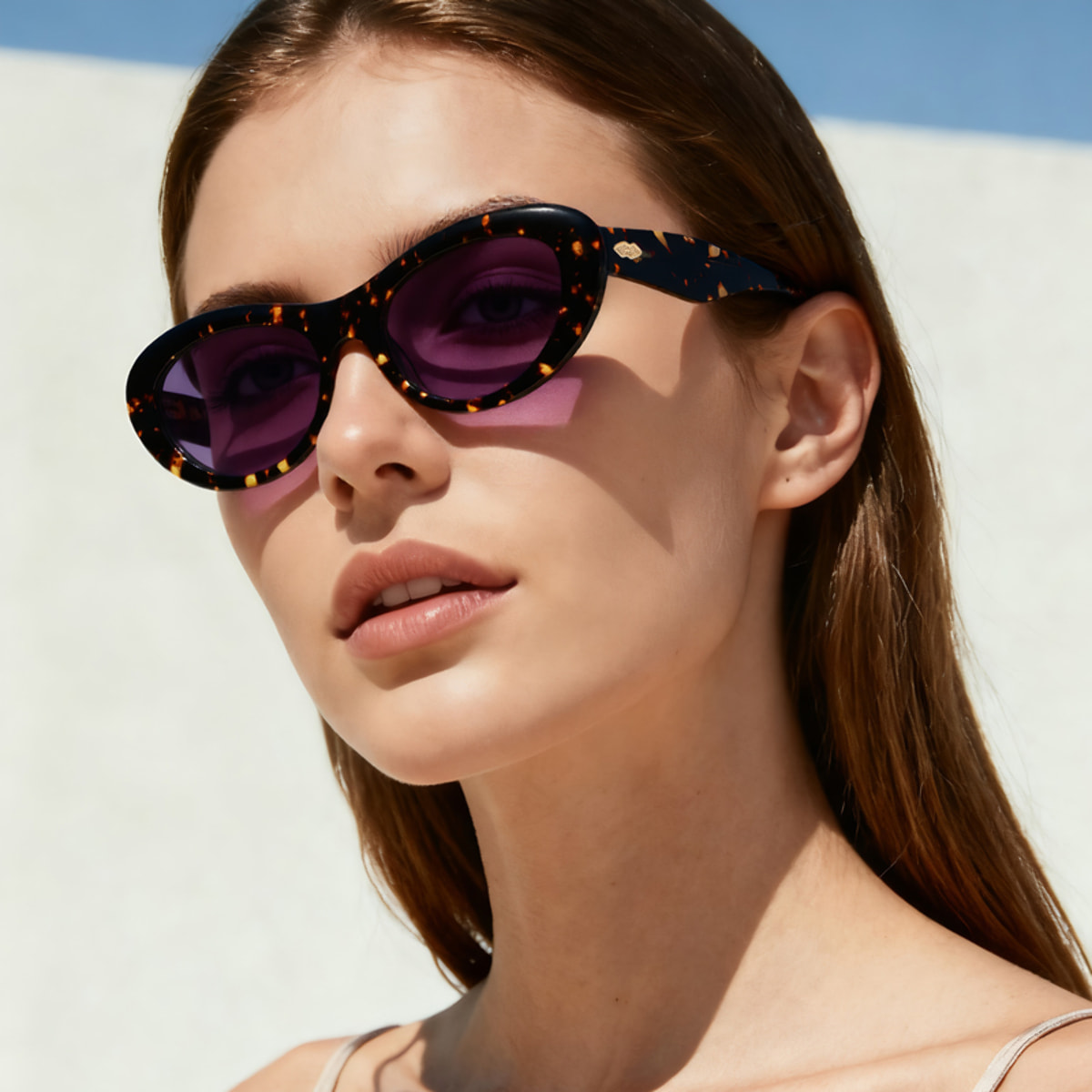 Gafas de sol OCEAN SARDINERO - Marrón demi / Morados
