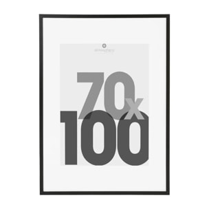 Cadre photo bois "Eva" noir 70x100cm