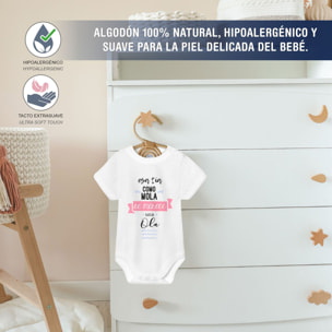 Body bebé personalizado frases algodón